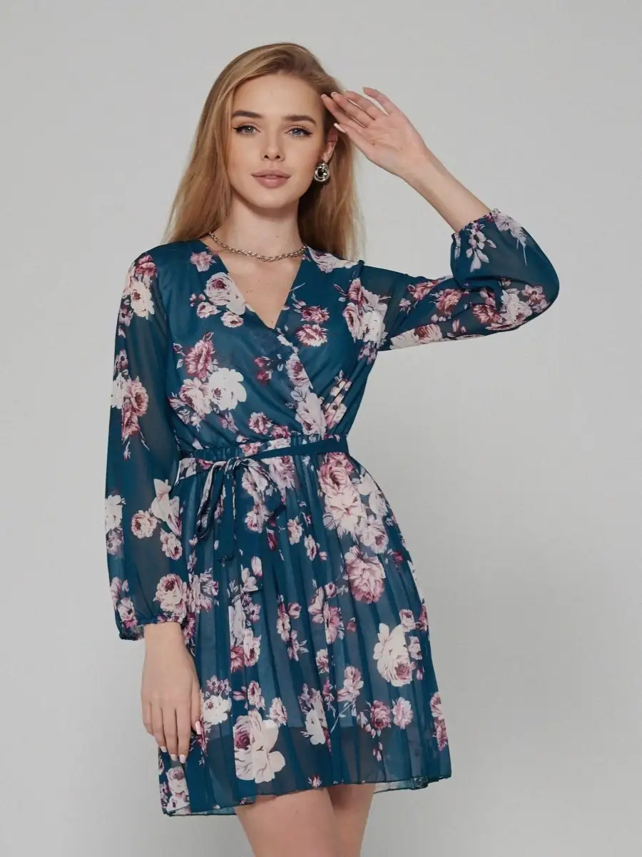 Морская волна платье женское для девочки вечернее нарядное