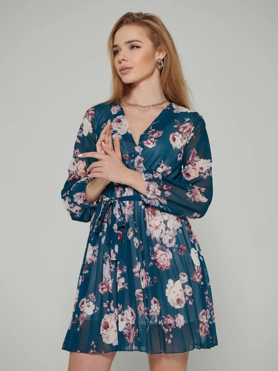 Морская волна платье женское для девочки вечернее нарядное