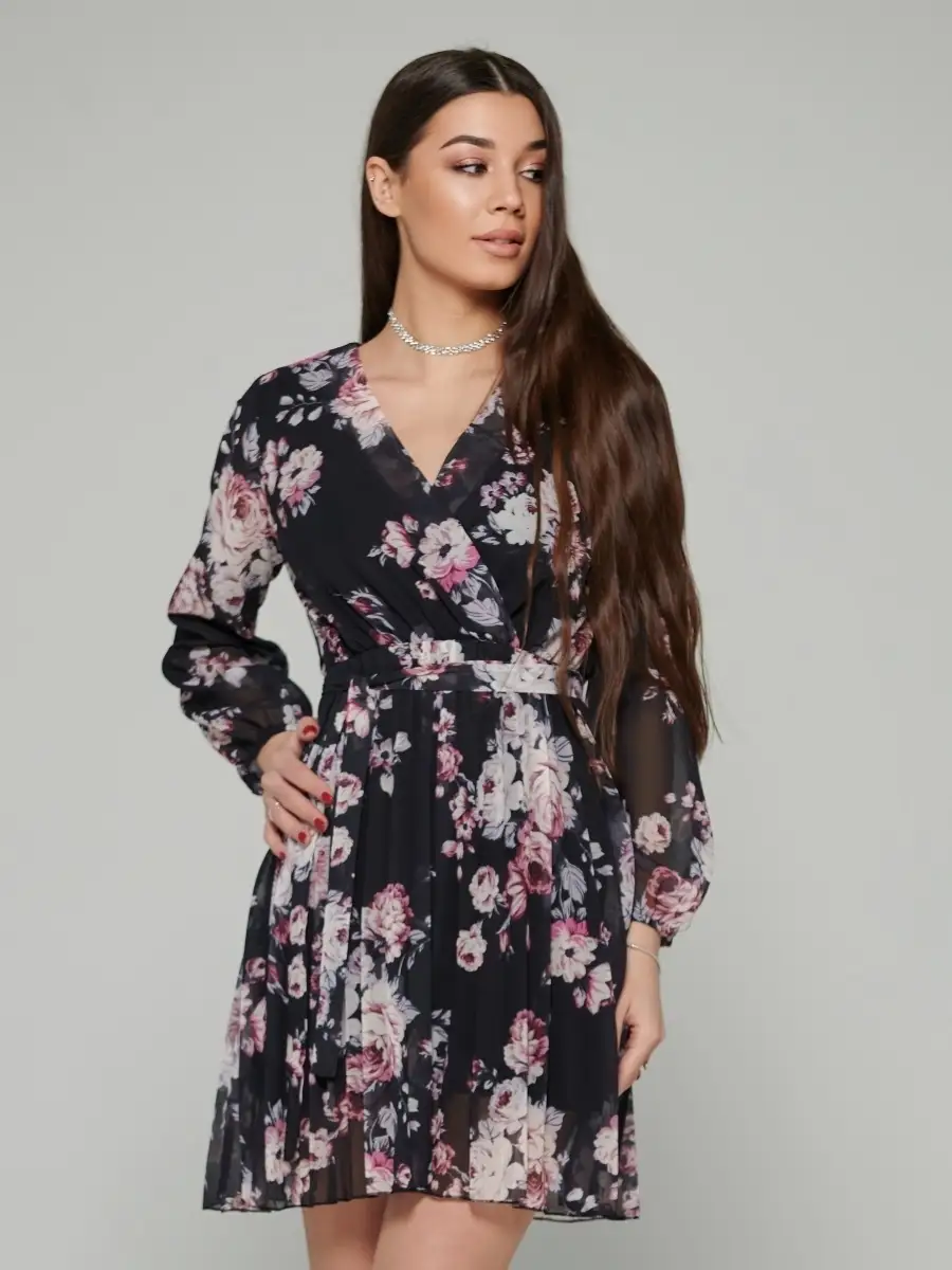 Черное платье женское для девочки вечернее нарядное