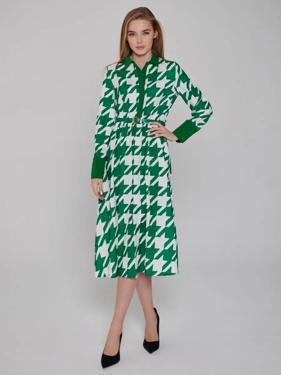 Зеленое платье женское для девочки летнее