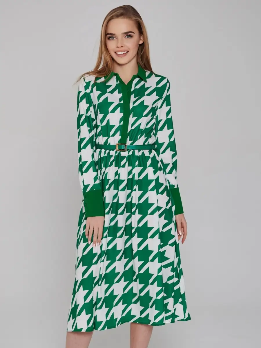 Зеленое платье женское для девочки летнее