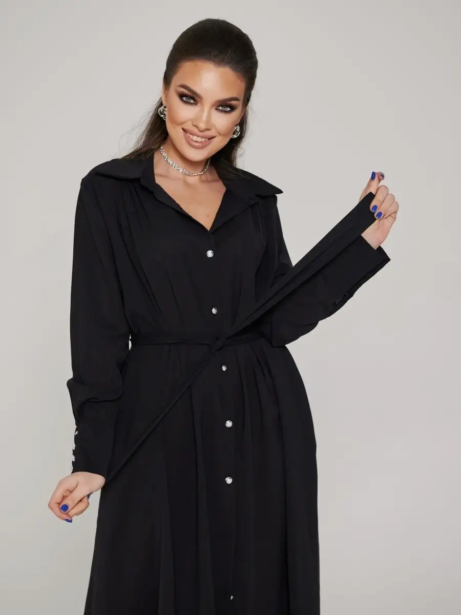 Платье женское шифоновое свободное нарядное