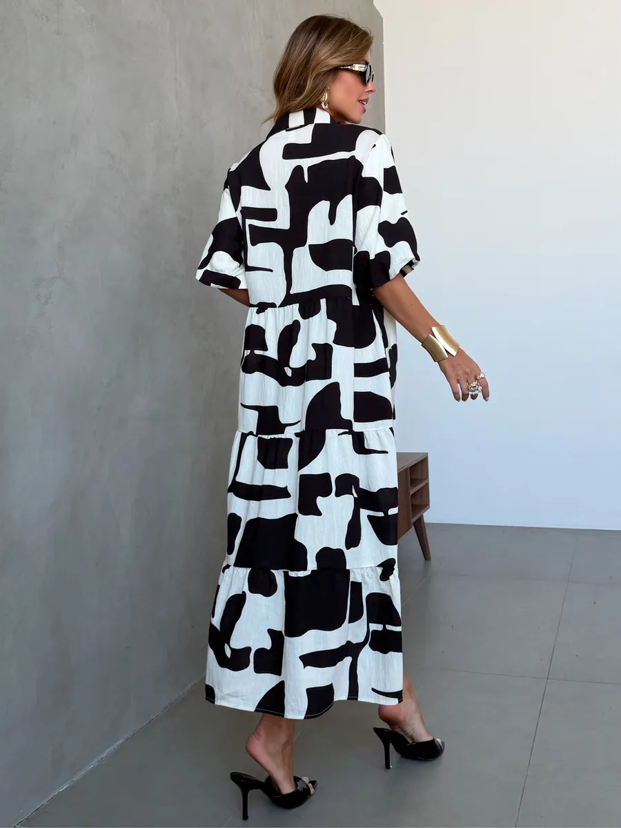 Черное платье летнее повседневное