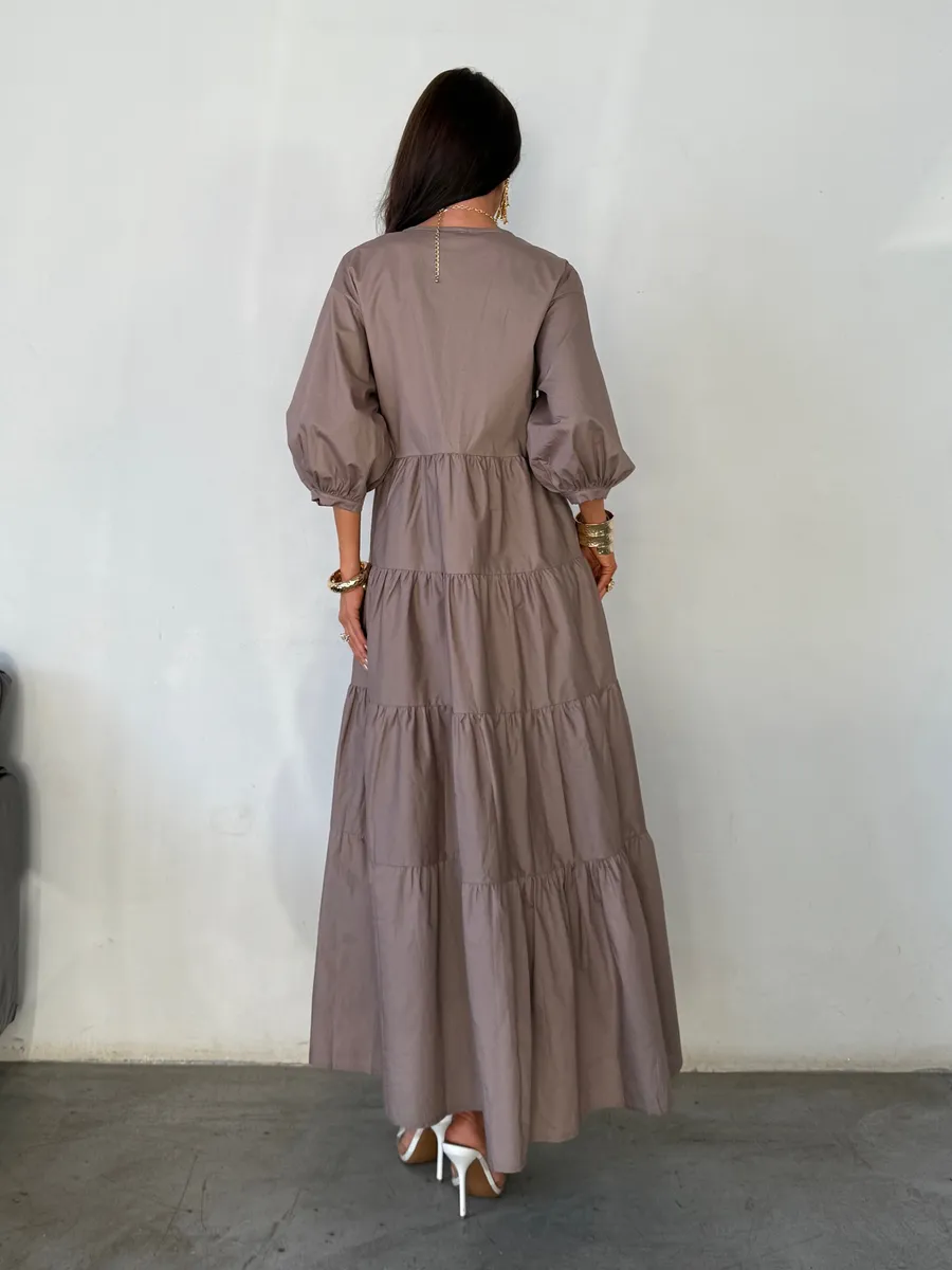 Летнее длинное платье бохо больших размеров