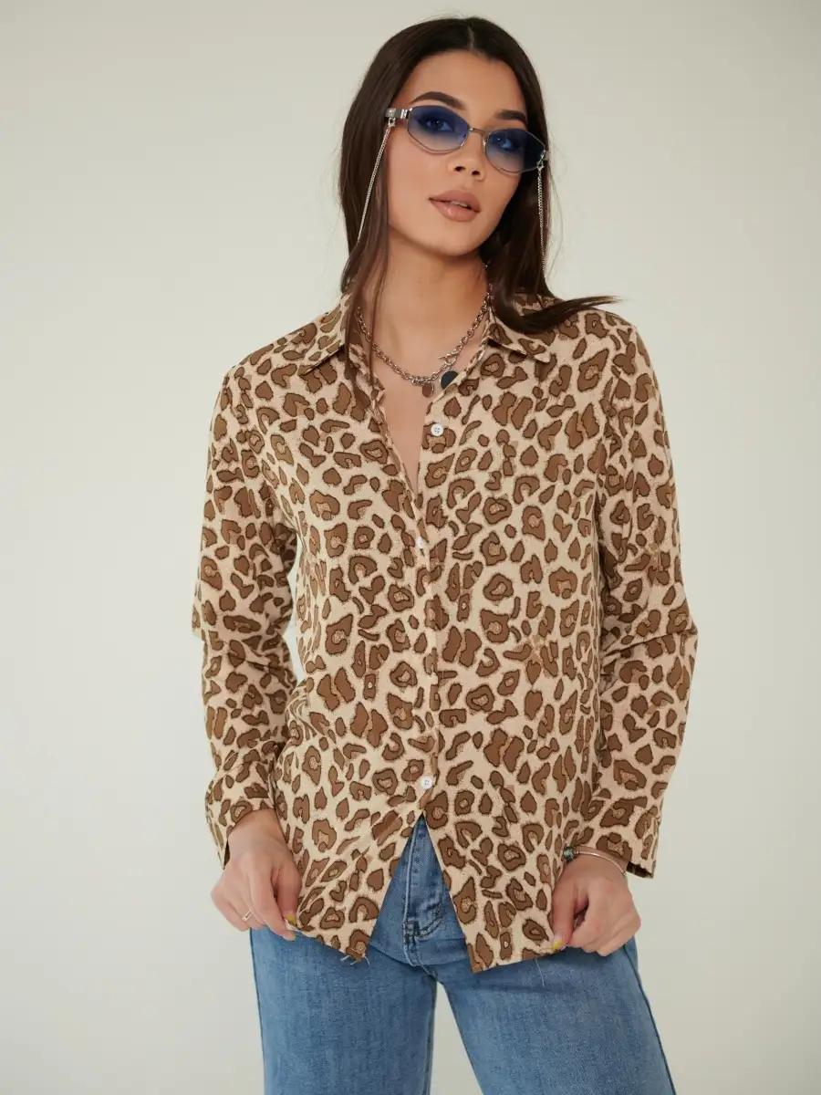 Молочная блузка