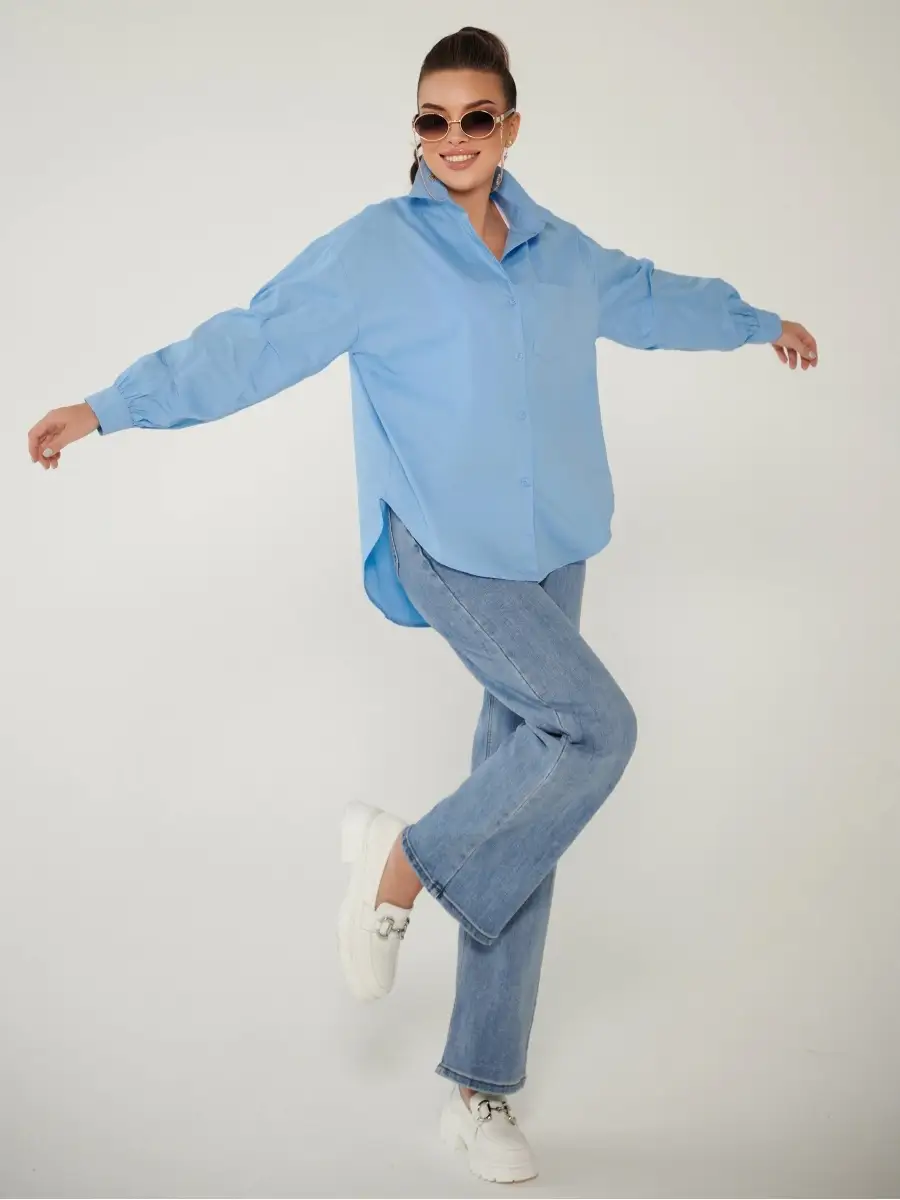 Голубая рубашка