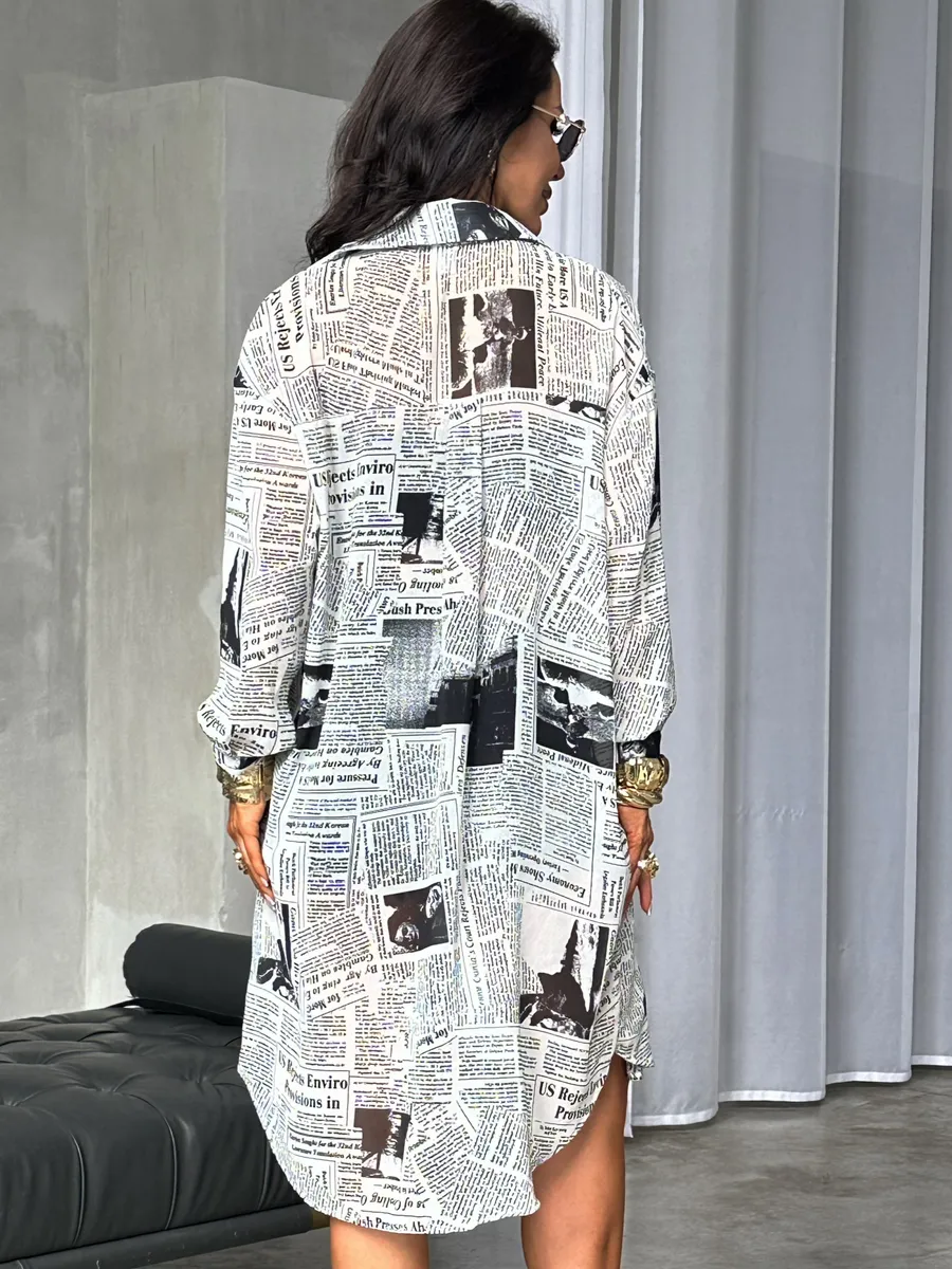 Белая рубашка оверсайз удлиненная