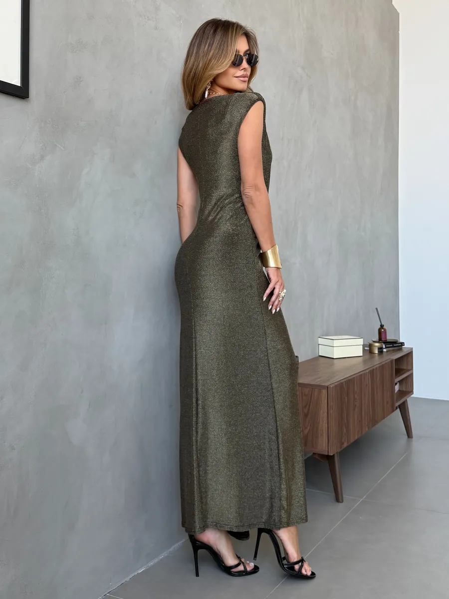 Коричневое праздничное вечернее платье летнее на выпускной