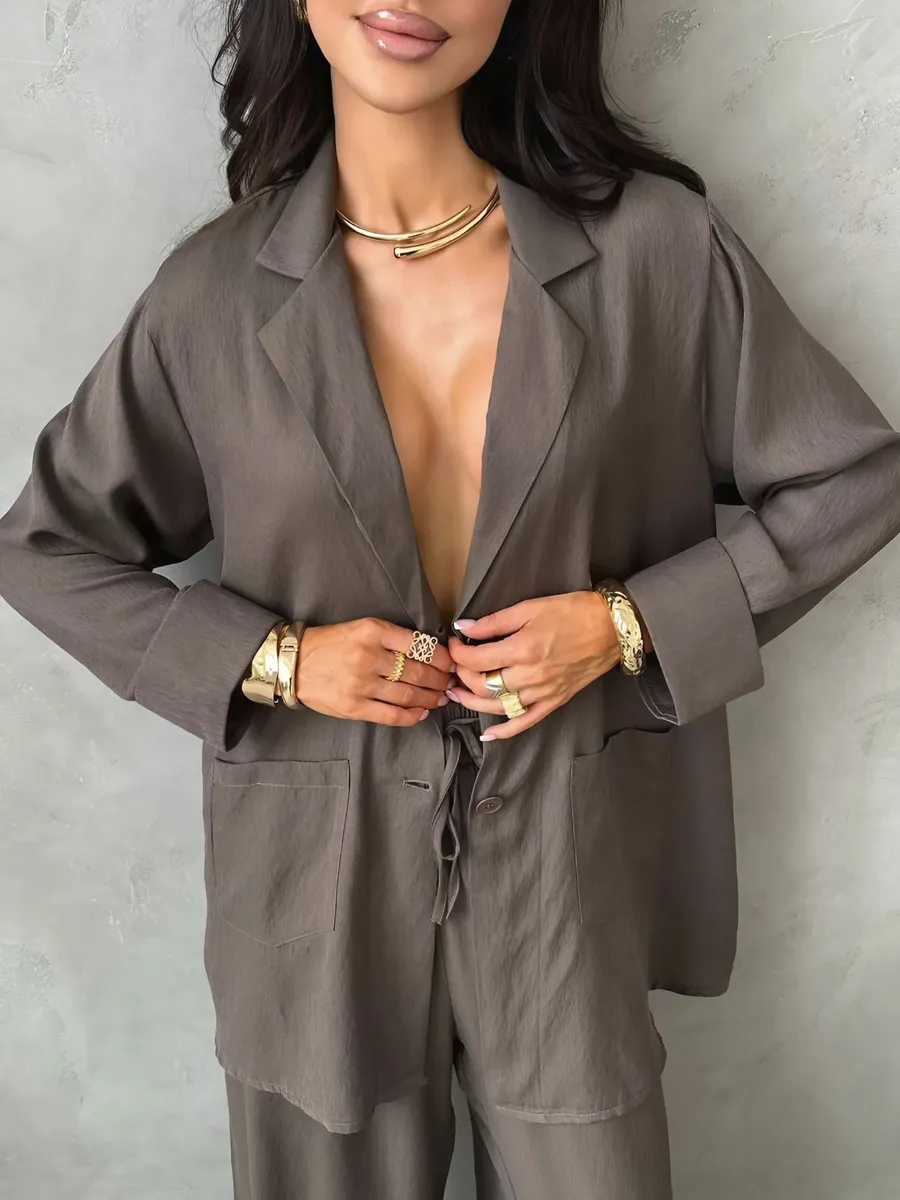 Костюм брючный летний двойка с пиджаком