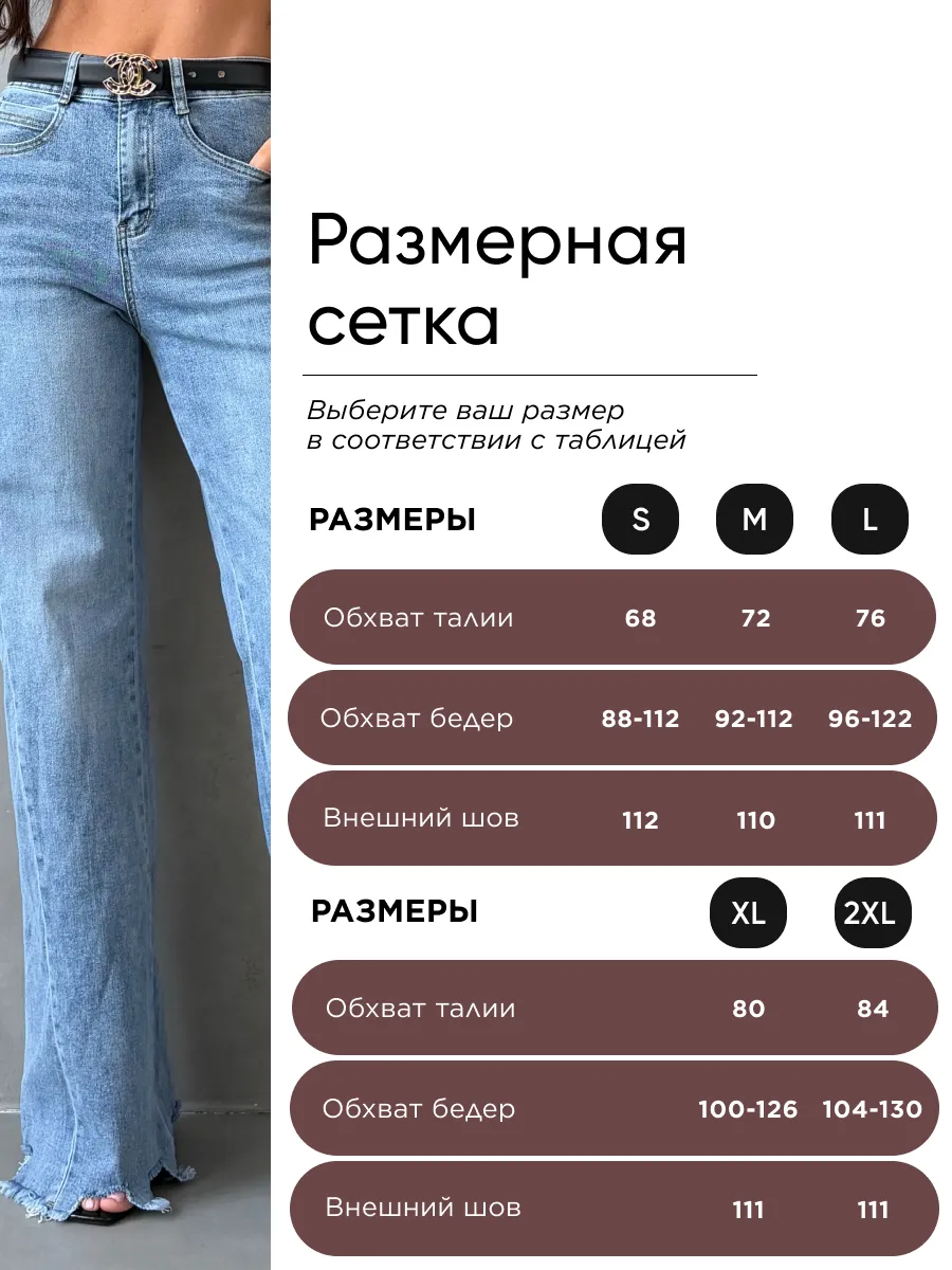 Джинсы прямые широкие рваные пон низу с бахромой